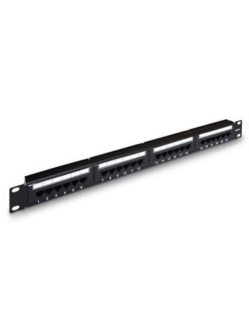 Patch Panel Aisens A141-0307/ 24 Puertos/ Cat.5e/ Altura 1U