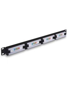 Patch Panel Aisens A141-0307/ 24 Puertos/ Cat.5e/ Altura 1U