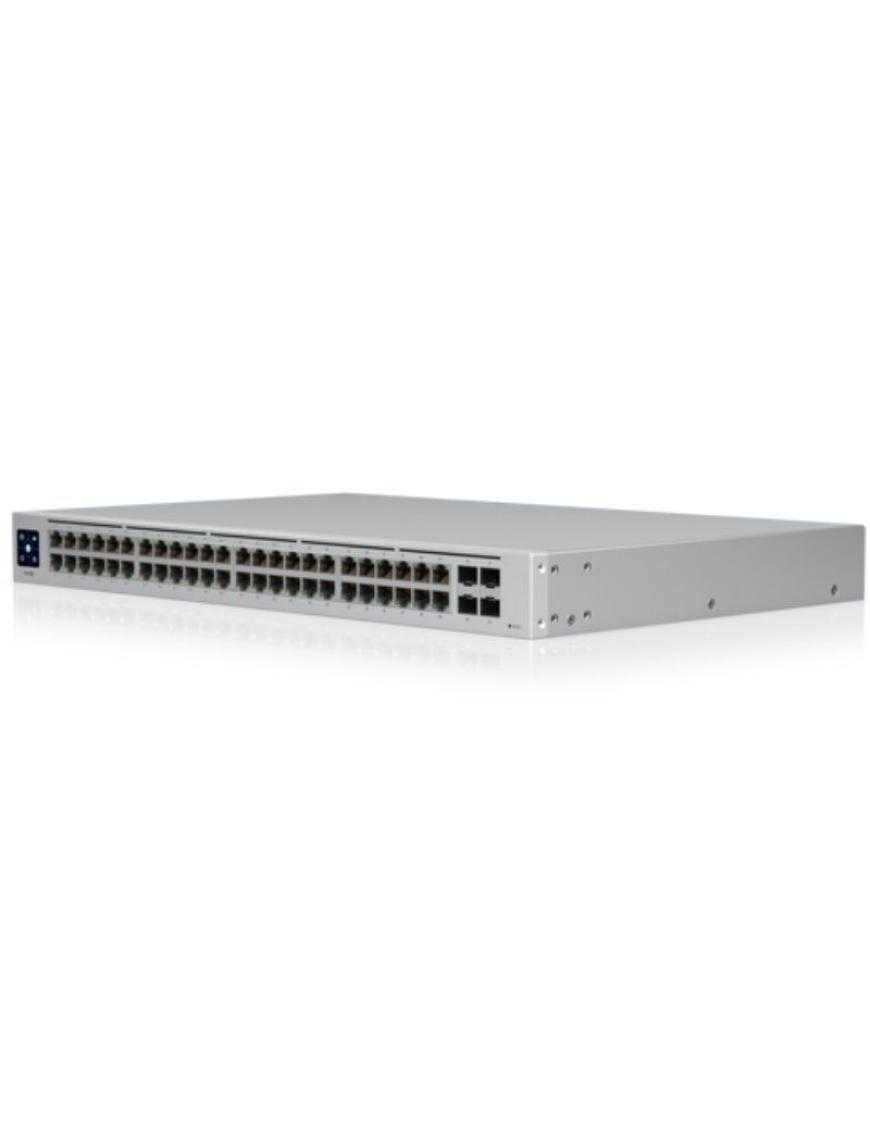 Switch Ubiquiti USW-48-POE/ 48 Puertos/ RJ45 10/100/1000 PoE/ SFP