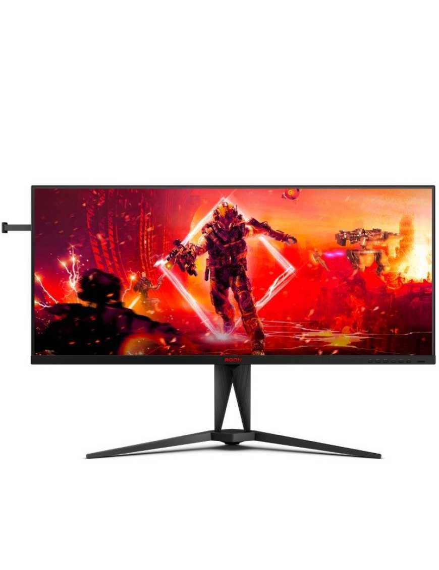 Monitor Gaming Ultrapanorámico AOC AG405UXC 40'/ WQHD/ 1ms/ 144Hz/ IPS/ Multimedia/ Negro