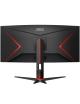 Monitor Gaming Ultraparonámico Curvo AOC CU34G2XP/BK 34'/ WQHD/ 1ms/ 180Hz/ VA/ Negro