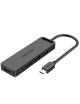 Hub USB Tipo-C Vention TGKBD/ 4xUSB/ 1xMicroUSB PD/ 50cm