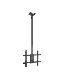 Soporte de Techo Giratorio/ Inclinable/ Nivelable TooQ LPCE1175TSLI-XL-B para TV de 32-75'/ hasta 60kg