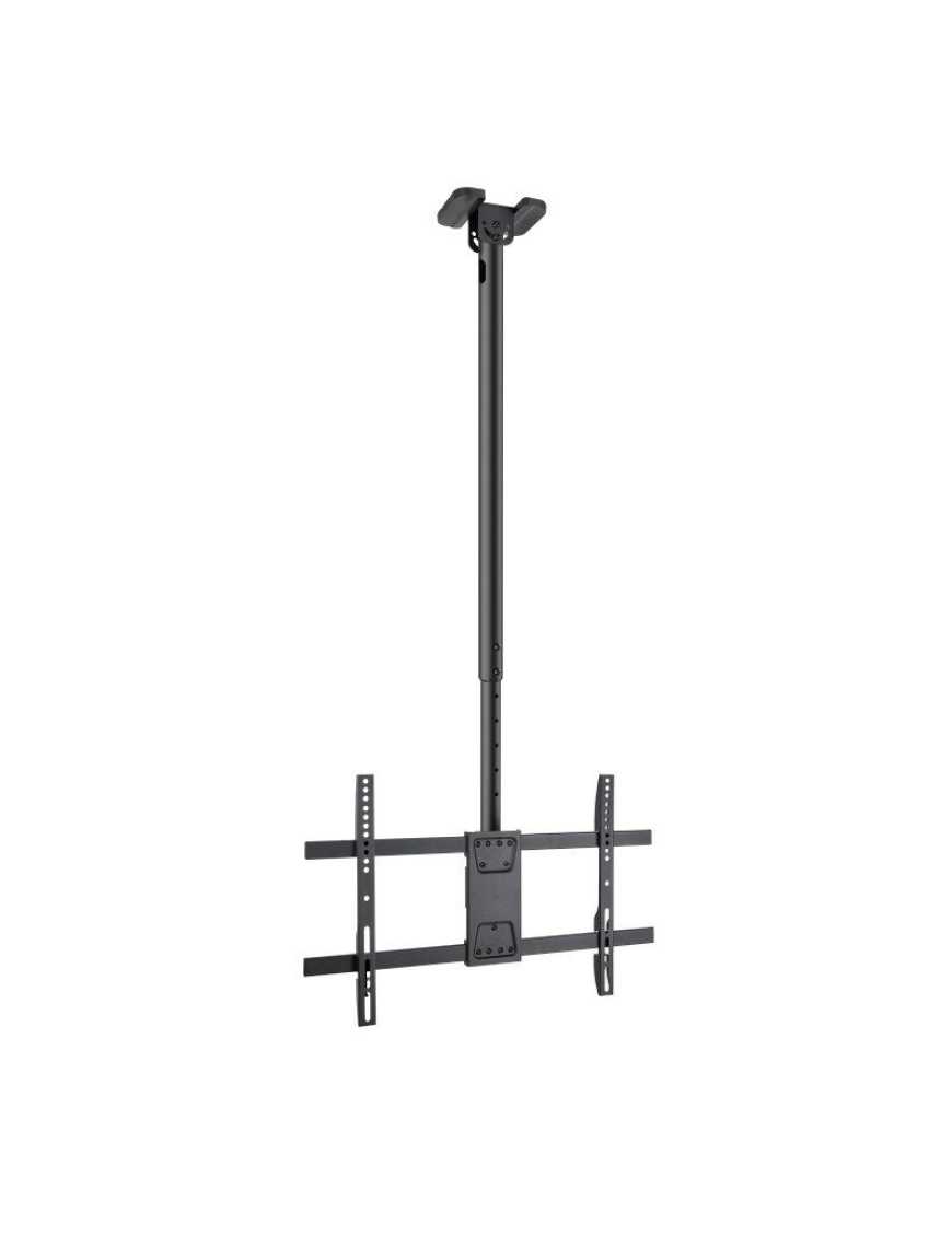 Soporte de Techo Giratorio/ Inclinable/ Nivelable TooQ LPCE1186TSLI-XL-B para TV de 43-86'/ hasta 60kg