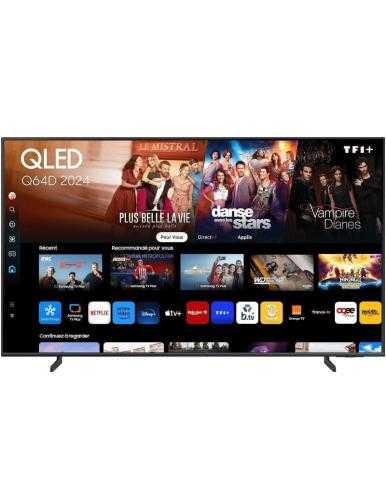 Televisor Samsung QLED Q64D TQ65Q64DAU 65'/ Ultra HD 4K/ Smart TV/ WiFi