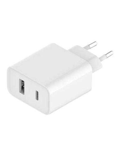 Cargador de Pared Xiaomi Mi 33W Wall Charger/ 1xUSB Tipo-C/ 1xUSB/ 33W