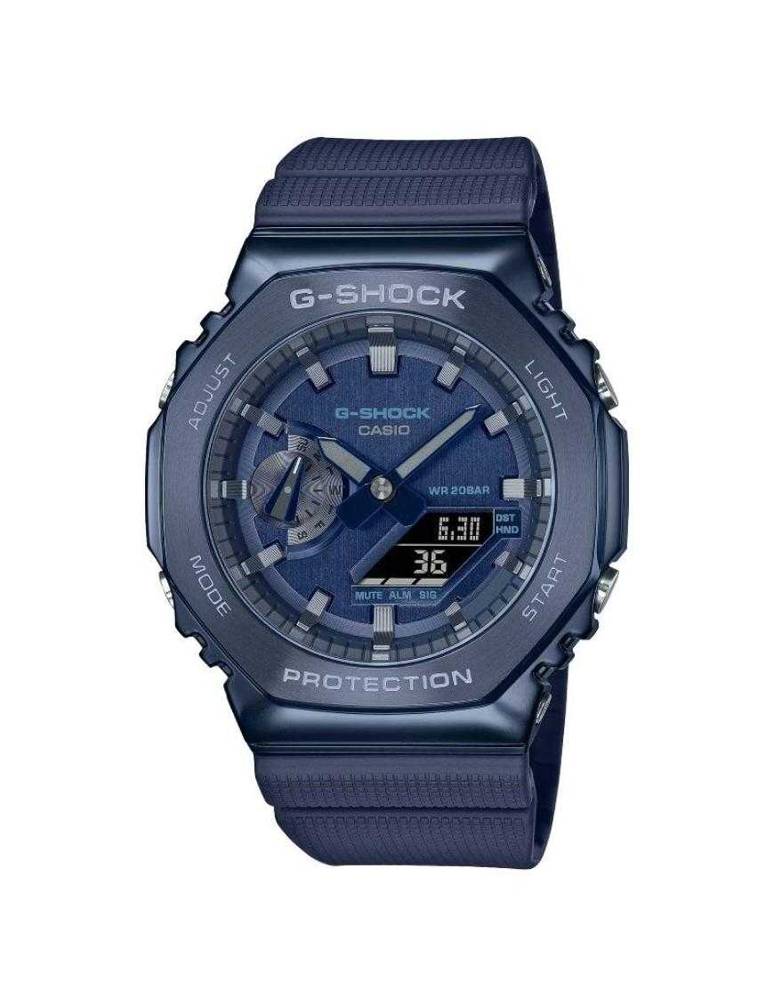 Reloj Analógico y Digital Casio G-Shock Metal GM-2100N-2AER/ 49mm/ Azul