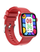 Smartwatch Forever IGo Watch 3 JW-500/ Notificaciones/ Frecuencia Cardíaca/ Rojo