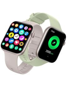 Smartwatch SPC Smartee Duo 2 9650B/ Notificaciones/ Frecuencia Cardíaca/ Blanco/ Incluye Correa Extra