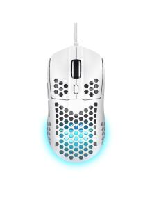 Ratón Gaming Trust Gaming GXT 929W Helox/ Hasta 6400 DPI/ Blanco