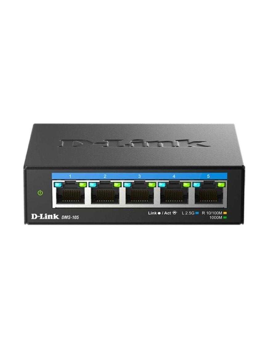 Switch D-Link DMS-105 5 Puertos/ RJ-45 10/100/1000