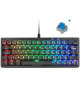 Teclado Gaming Mecánico Mars Gaming MKMINIPRO/ Switch Azul/ Negro