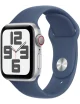 Apple Watch SE 3rd V2/ GPS/ 40mm/ Caja de Aluminio/ Correa Deportiva Azul Denim M/L