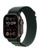 Apple Watch Ultra 2/ GPS/ Cellular/ 49mm/ Caja de Titanio Negro / Correa Loop Alpine Verde Oscuro Pequeña