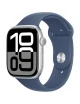 Apple Watch Series 10/ GPS/ Cellular/ 42mm/ Caja de Aluminio / Correa Deportiva Azul Denim S/M