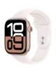 Apple Watch Series 10/ GPS/ 46mm/ Caja de Aluminio Oro Rosa / Correa Deportiva Rosa Rubor M/L