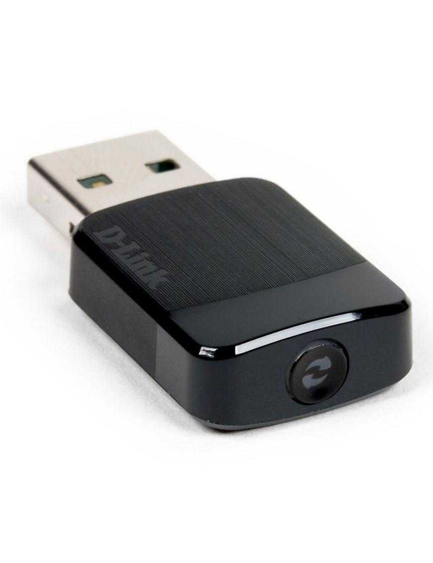 Adaptador USB - WiFi D-Link MU-MIMO DWA-171/ 433Mbps