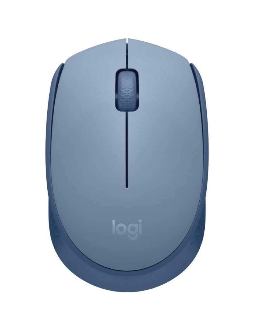 Ratón Inalámbrico Logitech M171/ Hasta 1000 DPI/ Gris Azulado