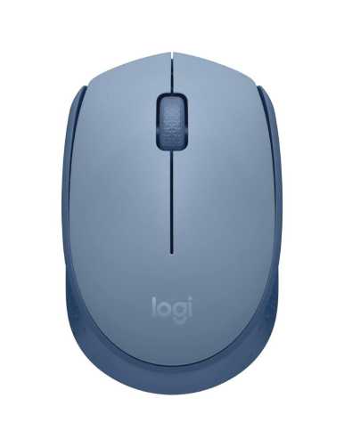 Ratón Inalámbrico Logitech M171/ Hasta 1000 DPI/ Gris Azulado