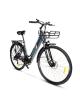 Bicicleta Eléctrica SmartGyro Ebike Sunset Titanium/ Motor 250W/ Ruedas 27.5'/ Titanium