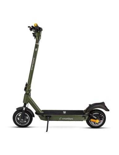 Patinete Eléctrico SmartGyro K2 Army Certificado/ Motor 800W/ Ruedas 10'/ 25km/h /Autonomía 50km/ Verde