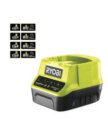 Cargador + Batería de litio Ryobi ONE+ RC18120-125/ 18V 2,0Ah