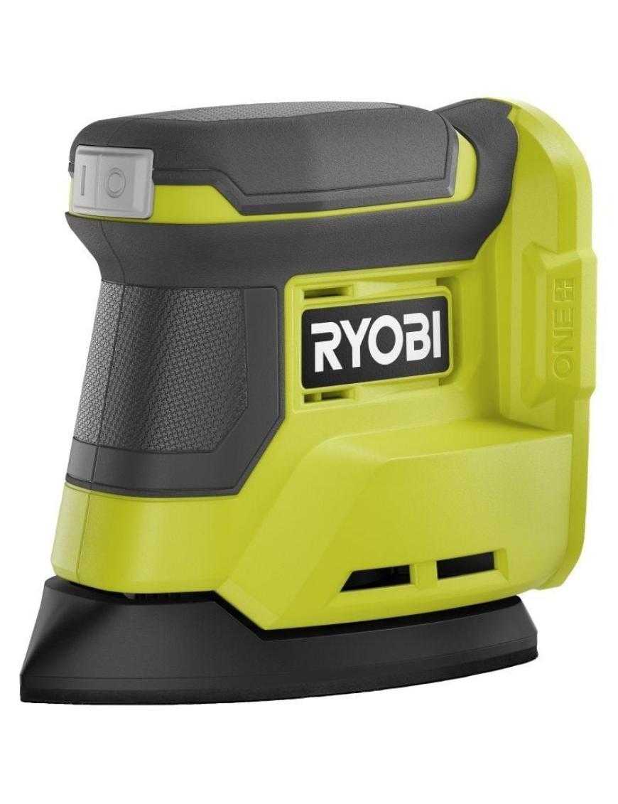 Lijadora Triangular Ryobi ONE+ 18V RPS18-0/ Incluye 6 Lijas/ Sin Batería ni Cargador