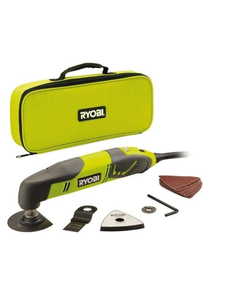 Juego de Herramientas Ryobi RMT200-S/ Incluye 2 cuchillas / 1 Base Lijado / 6 Hojas Lija