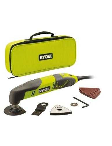 Juego de Herramientas Ryobi RMT200-S/ Incluye 2 cuchillas / 1 Base Lijado / 6 Hojas Lija