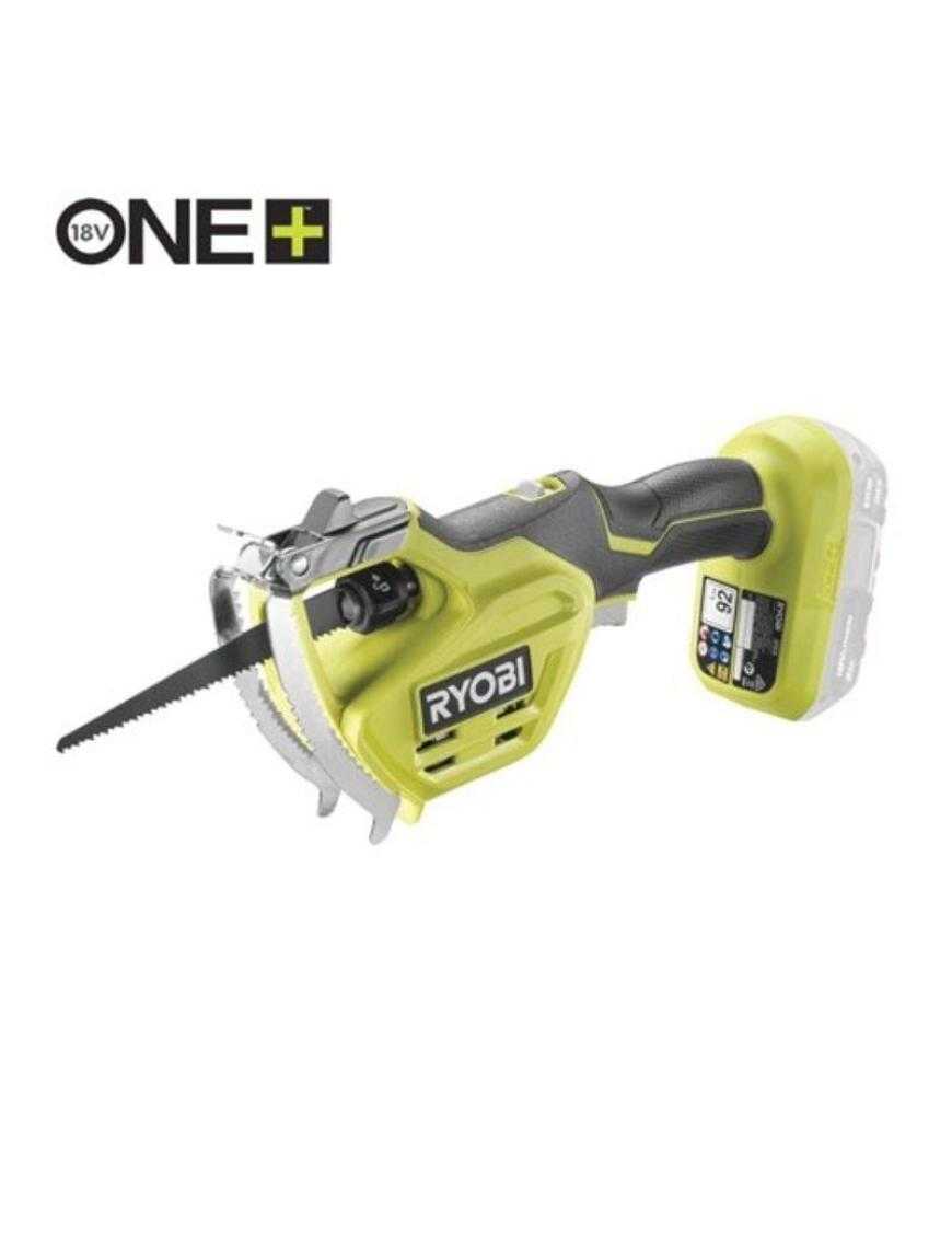 Sierra de Poda Ryobi ONE+ 18V RY18PSA-0/ Corte Ø80 mm/ Sin Batería ni Cargador