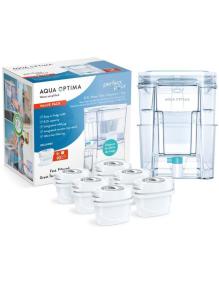 Depósito de Agua Filtrada Aqua Optima WD1001/ 8.2L/ Incluye 6 Filtros