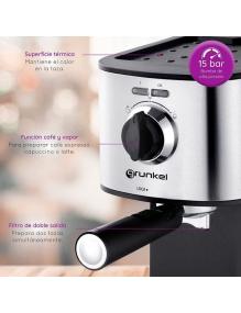 Cafetera Expreso Grunkel CAFPRESO-H15/ 850W/ 15 Bares