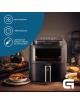 Freidora por Aire / Sin Aceite Grunkel Black Light Fryer/ 1400W/ Capacidad 6L