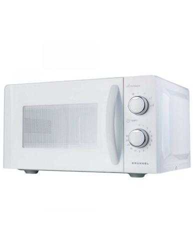 Microondas Grunkel MW-20MI/ 700W/ Capacidad 20L/ Blanco