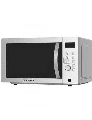 Microondas Grunkel MWGC-30SS/ 1000W/ Capacidad 30L/ Función Grill/ Blanco