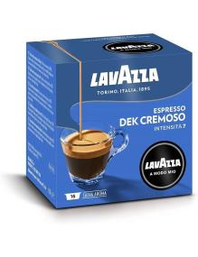 Cápsula Lavazza Cremosamente Dek para cafeteras A Modo Mio/ Caja 16