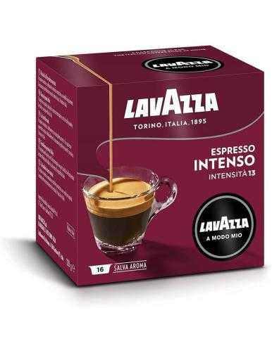 Cápsula Lavazza Intensamente para cafeteras A Modo Mio/ Caja de 16