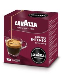 Cápsula Lavazza Intensamente para cafeteras A Modo Mio/ Caja de 16