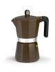 Cafetera Italiana Monix Induction Cream M6710006/ 6 Tazas/ Marrón