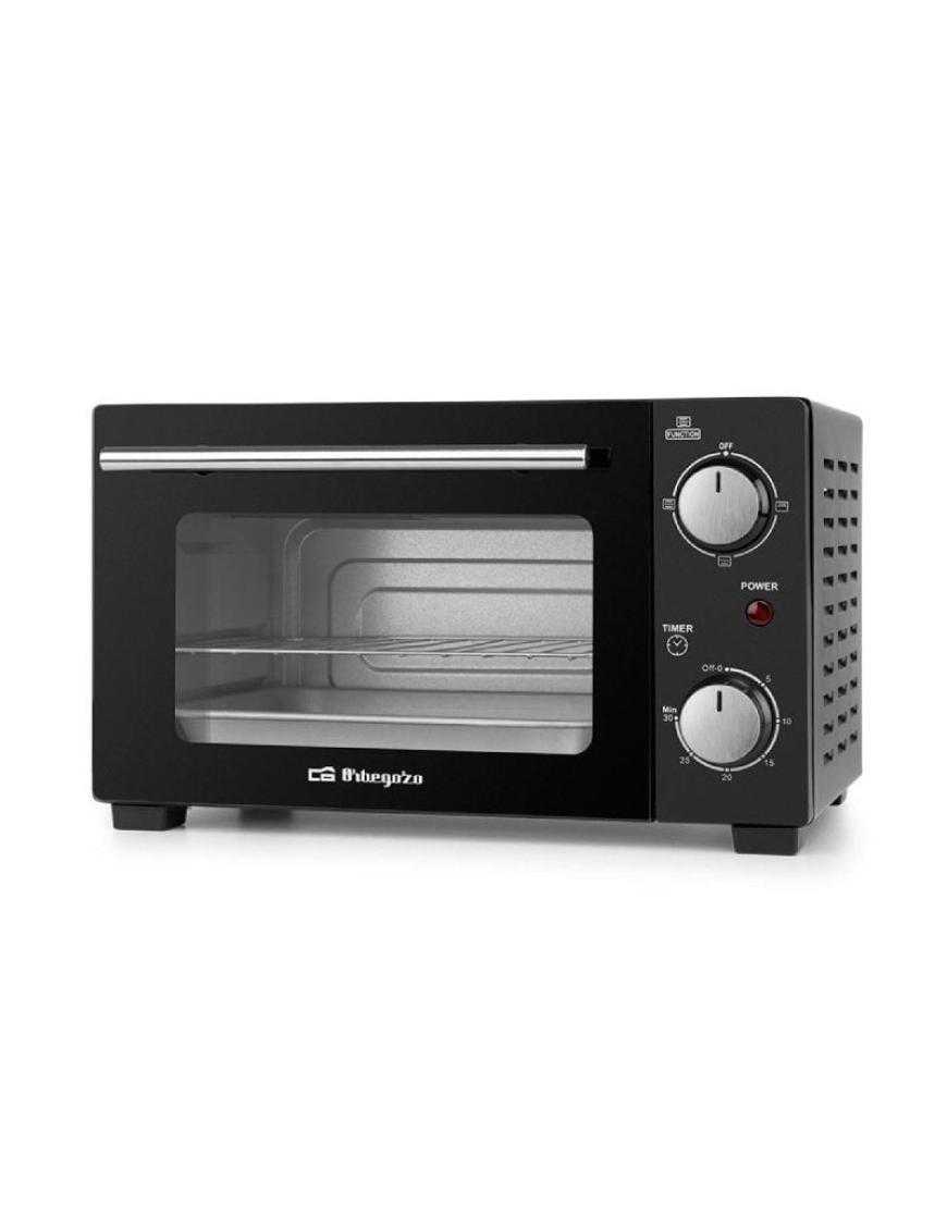 Horno de Sobremesa Orbegozo HO 985/ 800W/ Capacidad 10L/ Negro