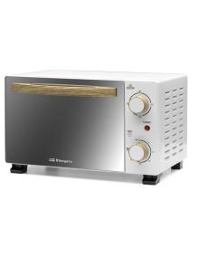 Horno de Sobremesa Orbegozo HO 990/ 800W/ Capacidad 10L/ Blanco