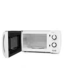 Microondas Orbegozo MIG 2130/ 700W/ Capacidad 20L/ Función Grill/ Blanco