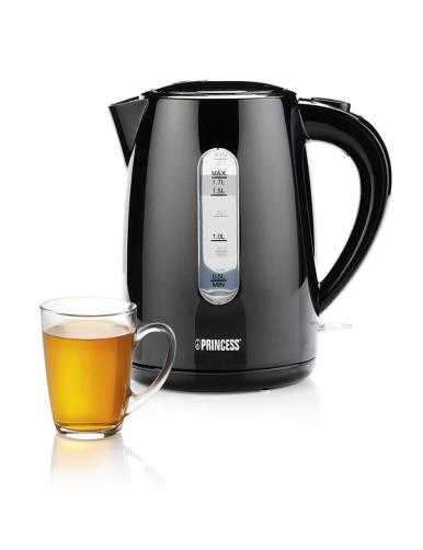 Hervidor de Agua Princess 236017 Black Style/ 2200W/ Capacidad 1.7L