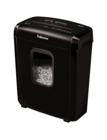 Destructora Fellowes 6M/ Minicorte de 4 x 12mm/ Negra