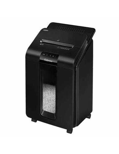 Destructora Fellowes AutoMax 100M/ Microcorte de 4 x 10mm/ Negra