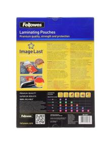 Fundas para Plastificar Fellowes 5307407/ A4/ 125 Micras/ 100 unidades