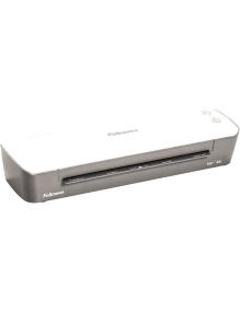 Plastificadora Fellowes Ion A4 4560001/ hasta A4 y 80-125 Micras/ Blanca y Gris