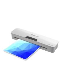 Plastificadora Fellowes Pixel A3/ hasta A3 y 125 Micras/ Blanca y Gris