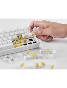 Teclado Gaming Mecánico Mars Gaming MKMINIPRO/ Switch Azul/ Blanco