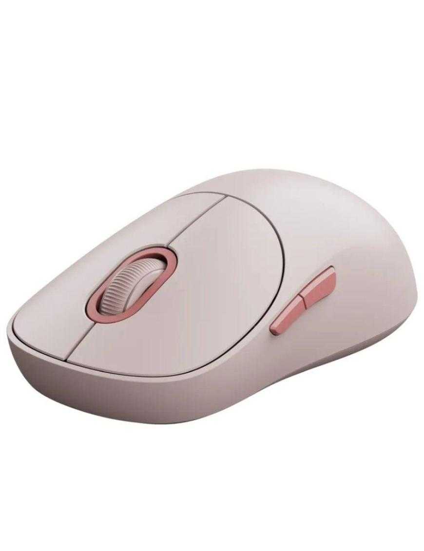 Ratón Inalámbrico Xiaomi Wireless Mouse 3/ Hasta 1200 DPI/ Rosa